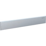 Embellecedor Geberit para sifón de pared, tapa de acero inoxidable cepillado: Acero inoxidable cepillado